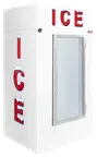 image of Leer 3520401 Ice Merchandiser - 40 cu ft, 1/3 HP 115V, Argon-Glass Door, R290, All-Steel, 16-24°F