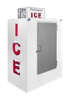image of Leer Inc. 3524301 Ice Merchandiser – 40 cu ft, 50.5"W x 32.06"D x 76.56"H, 1/3 HP 115V, R290, Door