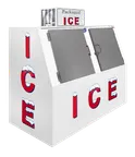 image of Leer 3544301 Outdoor Ice Merchandiser, 60 cu ft, Steel Doors, R290 Refrigerant, 1/3 HP, UL Certified