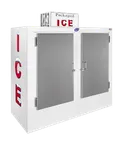 image of Leer Inc 3554301 Ice Merchandiser – 60 cu ft Outdoor Unit, R290, 1/3 HP 115V, Defrost, UL Certified
