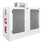 image of Leer 3584301 Ice Merchandiser, Outdoor, 85 cu ft, 1/2 HP 115V, R290 Refrigerant, Doors, 16‑24°F