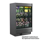 image of Structural Concepts MD685DR FLORAL - 74-1/4"W x 37-1/8"D x 85-1/2"H Merchandiser
