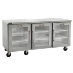 image of Traulsen CLUC-72R-GD-LRR-LK Reach-In Undercounter Refrigerator