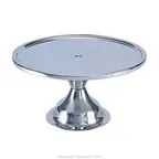 image of Adcraft CS-13A - Round Cake Stand, 12.8" Diameter, Steel Silver, BPA & PFAS Free, Wedding Desserts