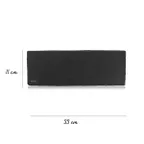 image of Boska 359000 Serving Board Slate - Rectangular 13" x 4.53" x 0.39" Black Slate Woodless Tray