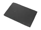 image of Boska 359001 Slate Serving Board - Large Rectangular 13" x 9.02" Black Slate, Handle‑Free