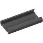 image of AllPoints 1261906 Shelving Label Holder, Metro, 3" x 1-1/4", for Super Erecta, Gray Plastic