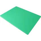 image of AllPoints 86131 - Commercial Plastic Cutting Board, 15" x 20" x 1/2" Thick, Green Non‑Skid Surface