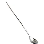 image of AllPoints 86435 Bar Spoon – 11" Stainless Steel Cocktail Mixing Spoon, Bartending Utensil