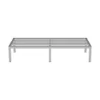 image of Atosa USA SDA202412 Aluminum Heavy-Duty Vented Dunnage Rack - 24"W x 20"D x 12"H