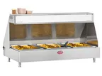 image of FWE HMC-1220-3-FD Countertop Fryer Dump Station w/ Infrared Elements, 3-Pan Capacity