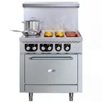 image of Koolmore KM-CRG242-E Electric 36" Heavy Duty Range