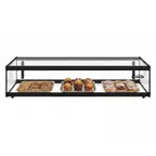 image of Koolmore KM-DC-17SBK Non-Refrigerated Countertop Display Case