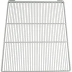 image of AllPoints 1481202 Refrigeration Shelf, 28"-11/16" x 23"-1/2" White Epoxy Coated Cooler Rack
