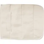 image of AllPoints 1331279 Hot Pad, White Rectangular 8½" x 11" Cotton Pot Holder, Heat Resistant to 300°F