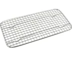 image of AllPoints 2261041 Wire Cooling Rack, 5" x 10" Nickel Plated Heavy‑Duty Grate for 2000 Table Pan