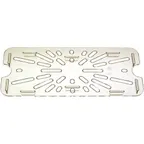 image of AllPoints 78439 Drain Rack, 1/3 Size Polycarbonate Food Pan, Replaces Cambro 30CWD