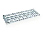 image of Metro 2436DRS Dunnage Shelf, 36" W x 24" D, Stainless Steel Wire Mat, 1" Square Tubing Frames, Holds 1600 lbs