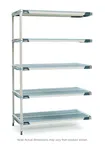 image of Metro 5AX317GX3 All Plastic Shelving Unit