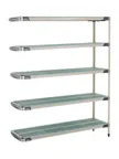 image of Metro 5AX367GX3 All Plastic Shelving Unit