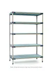 image of Metro 5X337G4 All Plastic Shelving Unit
