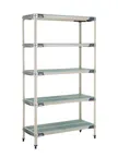 image of Metro 5X347GX3 All Plastic Shelving Unit