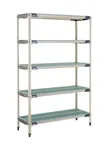 image of Metro 5X357GX3 All Plastic Shelving Unit