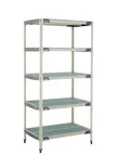 image of Metro 5X537GX3 All Plastic Shelving Unit