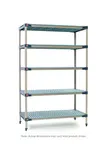 image of Metro 5X547G4 All Plastic Shelving Unit