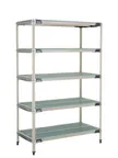 image of Metro 5X557GX3 All Plastic Shelving Unit
