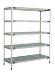 image of Metro 5X567GX3 All Plastic Shelving Unit