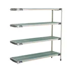 image of Metro AX366GX3 All Plastic Shelving Unit