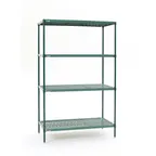 image of Metro EZPR1848NK3-4 Plastic with Metal Post Shelving Unit