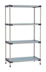 image of Metro M4-1824G-86-S4 All Plastic Shelving Unit