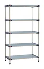 image of Metro M4-1830GF-86-S5 All Plastic Shelving Unit