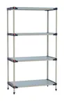 image of Metro M4-2160F-86-S4 All Plastic Shelving Unit