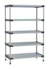 image of Metro M4-2430GF-74-S5 All Plastic Shelving Unit