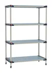 image of Metro M4-2436G-74-S4 All Plastic Shelving Unit