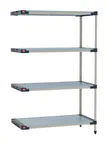 image of Metro M4-2436GF-74-A4 All Plastic Shelving Unit