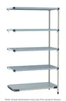 image of Metro MQ-1872GF-86-A5 All Plastic Shelving Unit