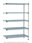 image of Metro MQ-2454G-74-A5 All Plastic Shelving Unit