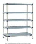 image of Metro MQ-2472GF-63-S5 All Plastic Shelving Unit