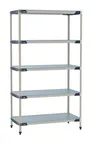 image of Metro MX-1824F-86-S5 All Plastic Shelving Unit