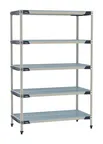 image of Metro MX-1824G-74-S5 All Plastic Shelving Unit
