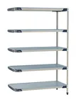 image of Metro MX-1824GF-74-A5 All Plastic Shelving Unit