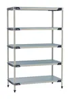 image of Metro MX-1842GF-74-S5 All Plastic Shelving Unit