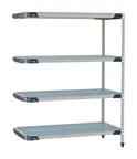 image of Metro MX-1848G-63-A4 All Plastic Shelving Unit