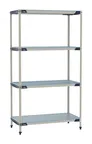 image of Metro MX-1860GF-86-S4 All Plastic Shelving Unit