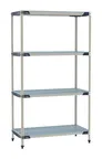 image of Metro MX-2442G-86-S4 All Plastic Shelving Unit