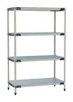 image of Metro MX-2448GF-74-S4 All Plastic Shelving Unit